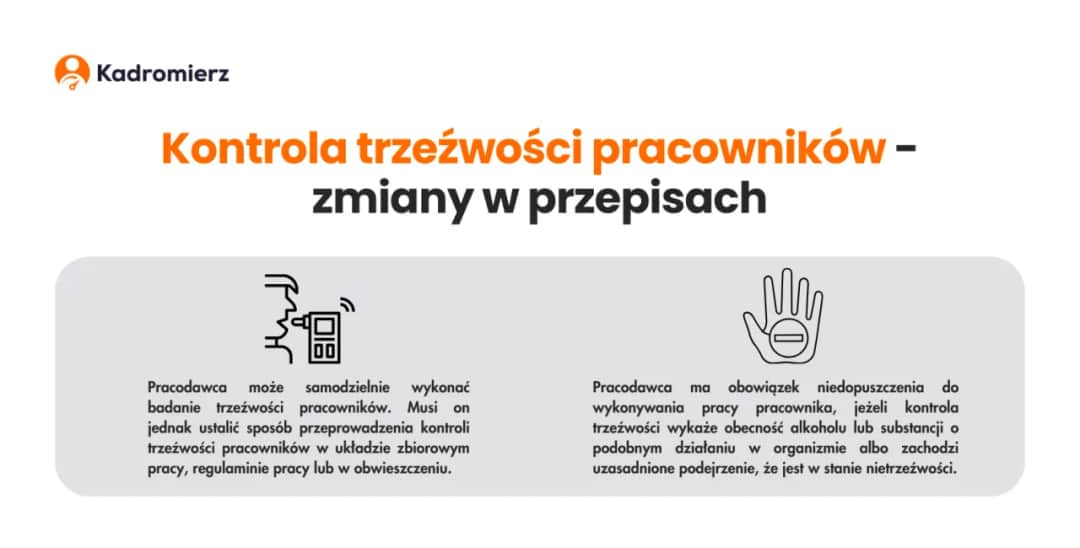 Kontrola trzeźwości w pracy po nowemu: Co musisz wiedzieć w 2023?